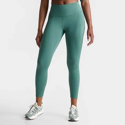 Nike Women's One Dri-fit High-rise 7/8 Training Tights In Bicoastal/black