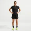 Nike Women's One Dri-fit High-waisted 3" 2-in-1 Shorts In Black