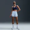 Nike Women's One Dri-fit High-waisted 3" 2-in-1 Shorts In Blue