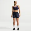 Nike Women's One Dri-fit High-waisted 3" 2-in-1 Shorts In Blue