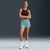 Nike Women's One Dri-fit High-waisted 3" 2-in-1 Shorts In Green