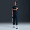 Nike Women's One Dri-fit High-waisted 7/8 Jogger Pants In Armrnv,bla