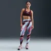 Nike Women's One Dri-fit High-waisted 7/8 Leggings In Red