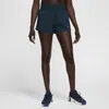 Nike Women's One Dri-fit Mid-rise 3" Brief-lined Shorts In Armrnv/refsil