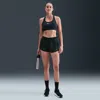 Nike Women's One Dri-fit Mid-rise 3" Brief-lined Shorts In Green