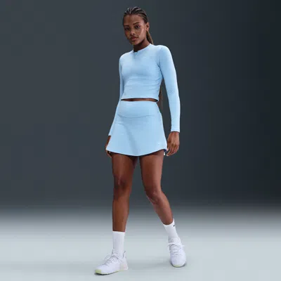 Nike Women's One Dri-fit Skirt In Blue