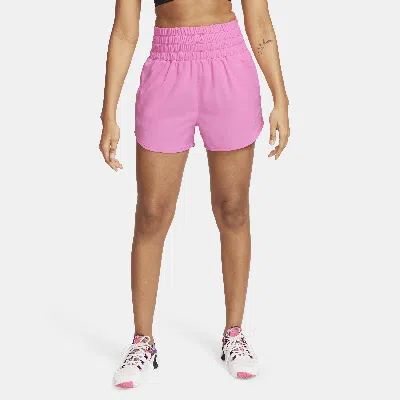 NIKE WOMEN'S ONE DRI-FIT ULTRA HIGH-WAISTED 3" BRIEF-LINED SHORTS,1014080826