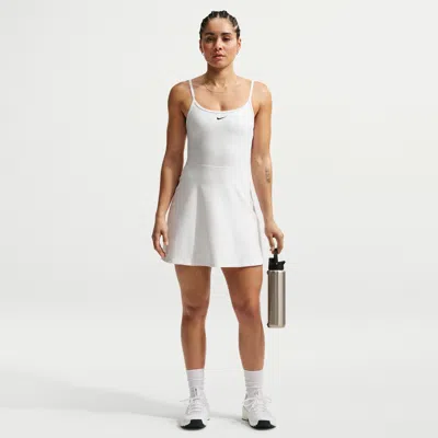 Nike Women's One Dri-fit Dress In White