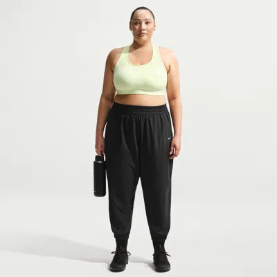 Nike Women's One Dri-fit High-waisted 7/8 Jogger Pants (plus Size) In Black