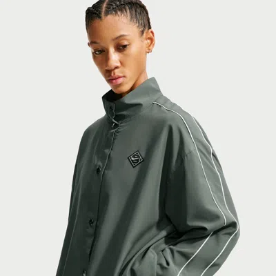 Nike Women's One Dri-fit Oversized Jacket In Green