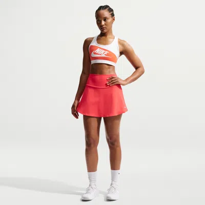 Nike Women's One Dri-fit Skirt In Red