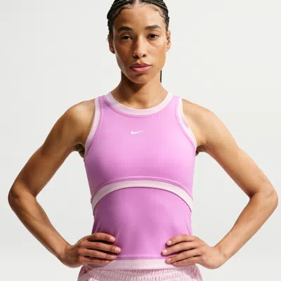Nike Women's One Dri-fit Tank Top In Purple