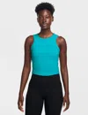 Nike Women's One Fitted Dri-fit Cropped Tank Top