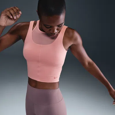 Nike Women's One Fitted Dri-fit Cropped Tank Top