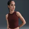 Nike Women's One Fitted Dri-fit Cropped Tank Top