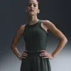 Nike Women's One Fitted Dri-fit Cropped Tank Top In Green