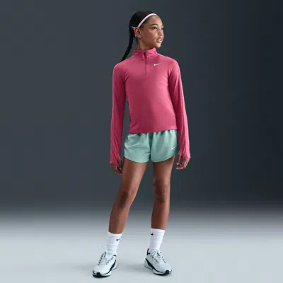 Nike Kids' Women's One Girls' Dri-fit 3" 2-in-1 Shorts In Green