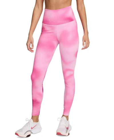 Nike Women's One High-waist Full-length Leggings In Playful Pink