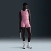 Nike Women's One High-waisted 5" Biker Shorts In Pink