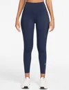 Nike Therma-fit High Waist Leggings In Blue