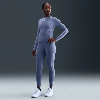 Nike Women's One High-waisted 7/8 Leggings In Blue
