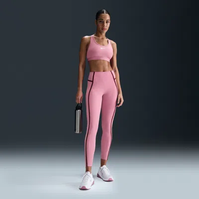Nike Women's One High-waisted 7/8 Leggings In Pink
