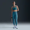 Nike Women's One High-waisted 7/8 Leggings With Pockets In Blue