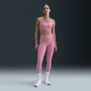 Nike Women's One High-waisted 7/8 Leggings With Pockets In Pink