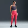 Nike Women's One High-waisted 7/8 Leggings With Pockets In Pink