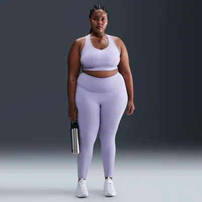 Nike Women's One High-waisted 7/8 Leggings With Pockets (plus Size) In Blue