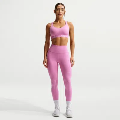 Nike Women's One High-waisted 7/8 Leggings With Pockets In Purple