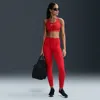 Nike Women's One High-waisted Full-length Leggings In University Red/black 