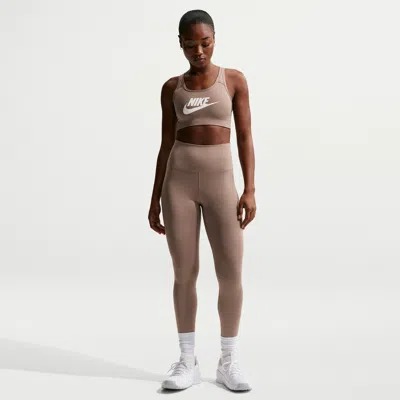 Nike Women's One High-rise Leggings In Brown