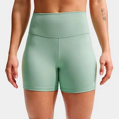 Nike Women's One High-waisted 5" Biker Shorts In Blue