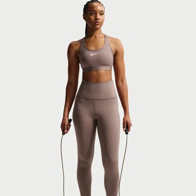 Nike Women's One High-waisted 7/8 Leggings In Brown