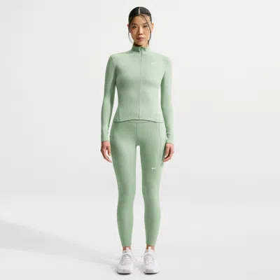 Nike Women's One High-waisted 7/8 Leggings With Pockets In Green