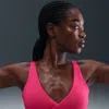 Nike Women's One Light-support Padded Sports Bra In Pink