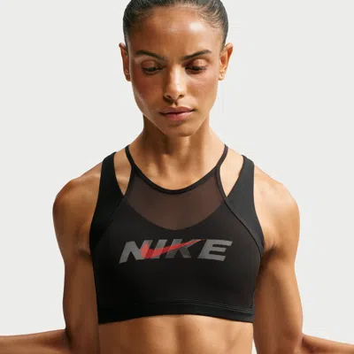 Nike Women's One Light-support Padded Sports Bra In Black
