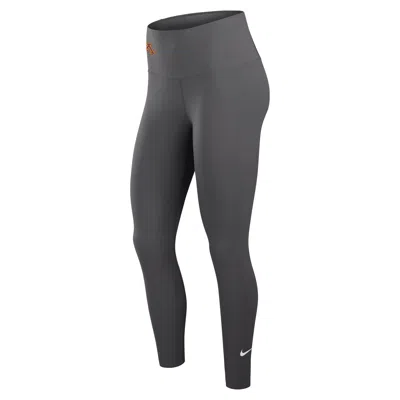Nike Women's One (minnesota) Dri-fit High-rise Leggings In Gray