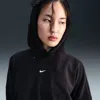 Nike Women's One Oversized Therma-fit Pullover Fleece Hoodie In Black