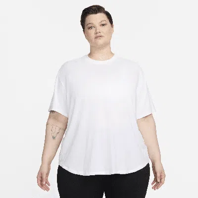 NIKE WOMEN'S ONE RELAXED DRI-FIT SHORT-SLEEVE TOP (PLUS SIZE),1014473235