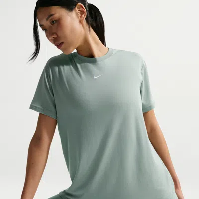 Nike Women's One Relaxed Dri-fit Short-sleeve Top In Green