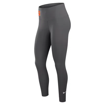 Nike Women's One (syracuse) Dri-fit High-rise Leggings In Gray