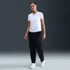 Nike Women's One Therma-fit Mid-rise Fleece Pants In Black