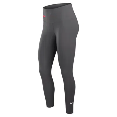 Nike Women's One (university Of Mississippi) Dri-fit High-rise Leggings In Black