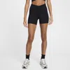 Nike Women's One Wrap High-waisted 5" Biker Shorts In Black