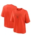 Nike Women's Orange Chicago Bears Glory Arch Boxy T-shirt In Red