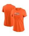 Nike Women's Orange Cincinnati Bengals Primary Logo T-shirt In Orange
