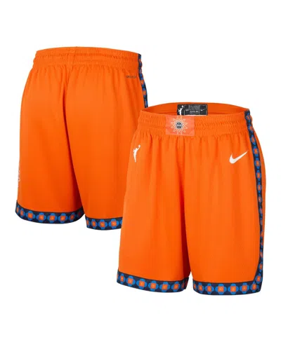 Nike Women's Orange Connecticut Sun On-court Victory Performance Shorts