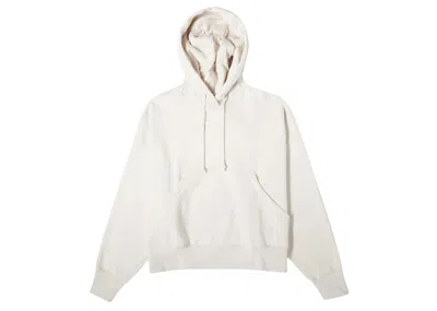 Pre-owned Nike Women's Oversized Pullover Hoodie In Light Orewood Brown/sail